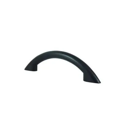 Puxador plástico 96 mm alça curva