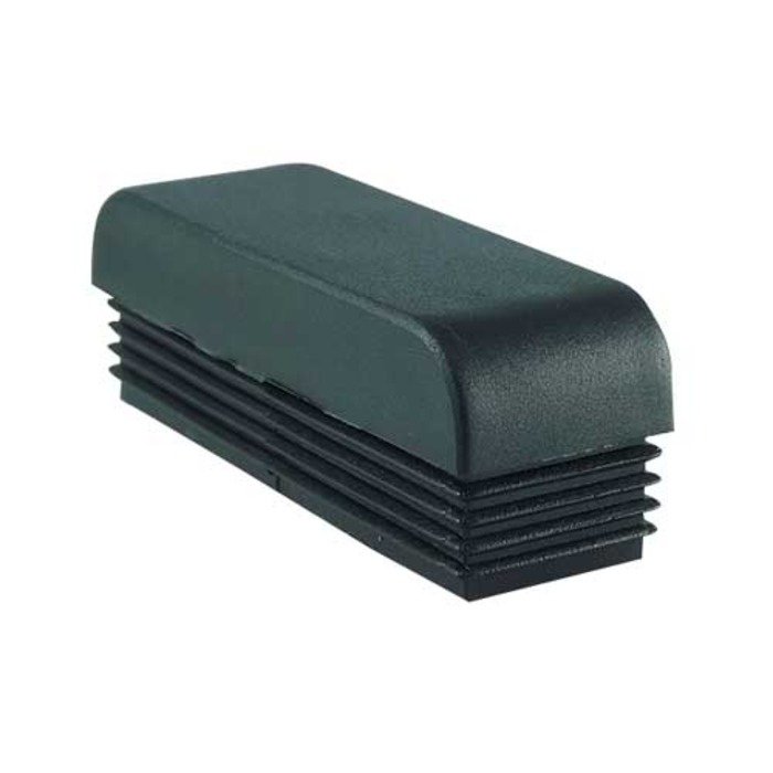 Ponteira Plástica 30×90 Mm Abaulada Garra Lateral Furo Lateral